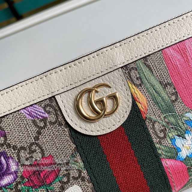 Gucci原厂皮包包 古驰女拉链款织带GG花胶长钱包 Gucci长夹 523154  gdj1520